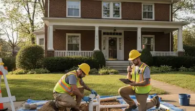 Plumber repairing a pipe in Royal Oak, MI for reliable plumbing service