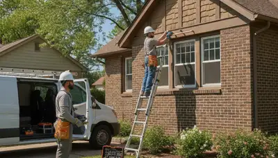 Plumber repairing sink leak in Royal Oak, MI plumbing service