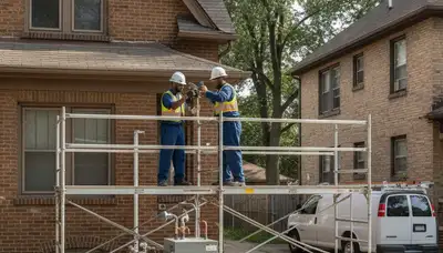 Plumbing repair technician serving Royal Oak, MI for leak and pipe repairs
