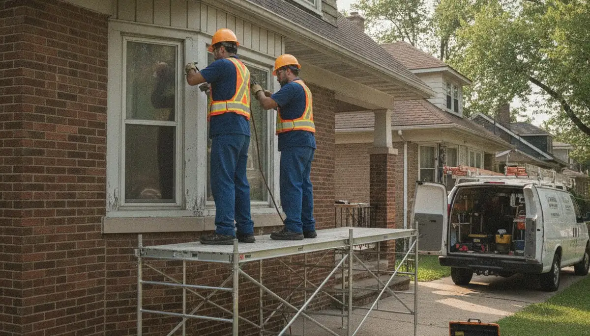 Plumber repairing a pipe in Royal Oak, MI for reliable plumbing repair service