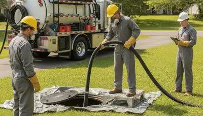 Septic tank cleaning service for Royal Oak, MI homes by On Call Plumbers