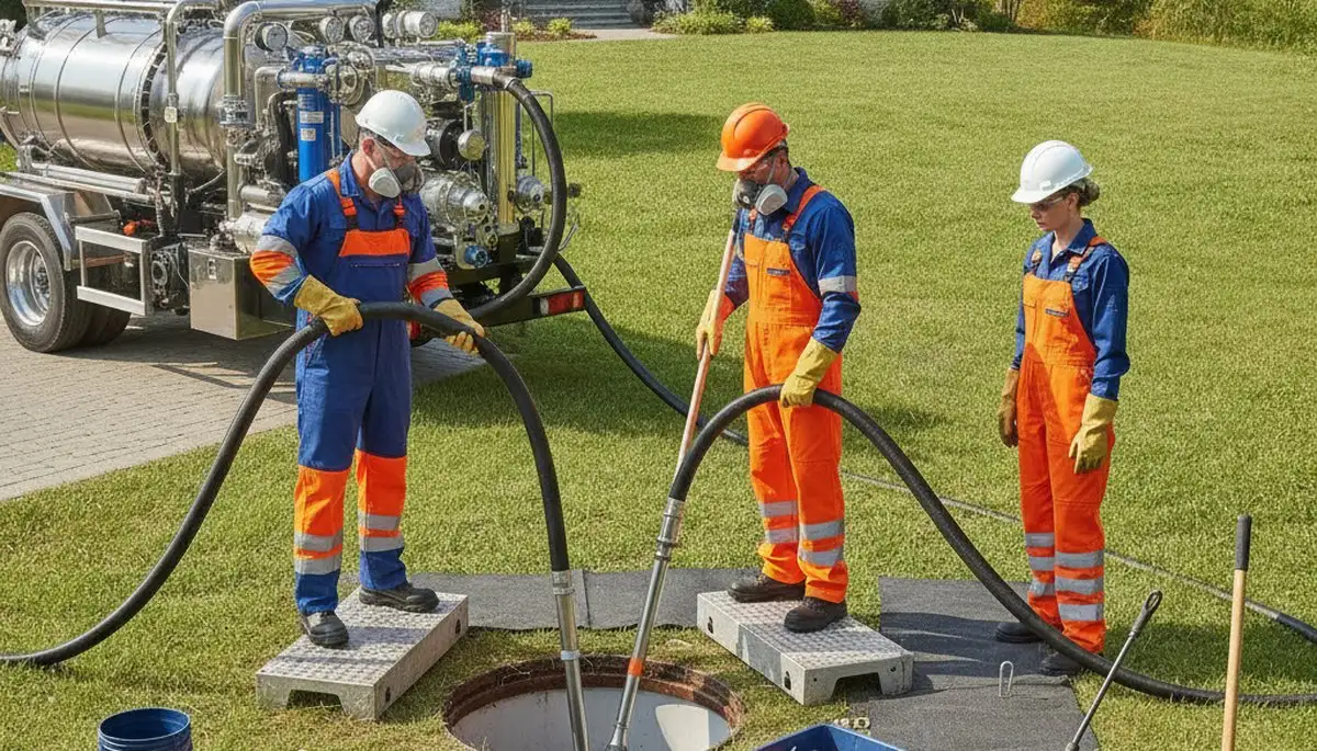 Septic tank cleaning service for Royal Oak, MI homes by On Call Plumbers