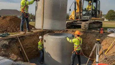 Septic tank installation service in Royal Oak, MI by On Call Plumbers