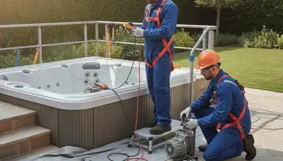 Spa repair service in Royal Oak, MI for homes with aging plumbing connections