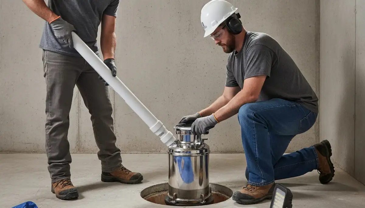 Sump pump installation service in Royal Oak, MI to protect basements from flooding