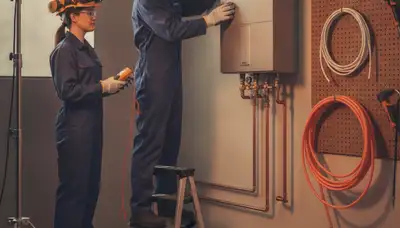 Tankless water heater installation and repair in Royal Oak, MI by On Call Plumbers